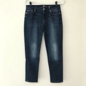 7 For All Mankind Kimmie Crop Skinny Jeans